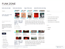 Tablet Screenshot of funkzone.net